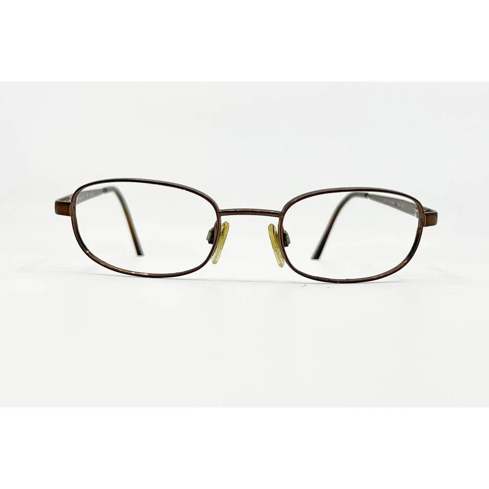 Revo Sunglasses Mens Brown Oval Metal Frame 3041 081/K2 50-19-135